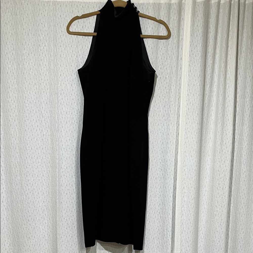 Vintage Ralph Lauren Classic Black Halter Dress